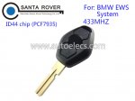 BMW EWS Remote Key 433Mhz 3 Buttons HU58 Blade