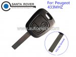 Peugeot 307 2 Button Remote Key 433mhz Electronic 46Chip inside VA2 no groove blade