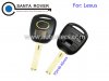 Lexus Remote Key Case Shell Blank 2 Button Toy40 Blade With Logo