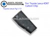 4D67 Carbon Transponder Chip for Toyota Lexus Pg 1-72