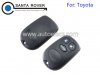 Toyota 3 Button Remote Key Case Shell