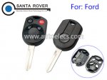 Ford Fusion Escape Focus Edge Remote Key Shell Case 4 Button FO38 Blade