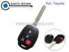 Toyota Camry 2012-2014 Remote Key Fob Case 3+1 Button