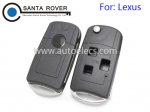 Lexus IS200 GS300 RX300 LS400 Folding Remote Key Shell 3 Button