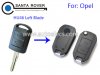 Opel Holden Barina Corsa Agila Meriva Combo Folding Key Shell 2 BTN HU46 Left Blade