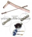 Steel Hexagonal Safe Opener Lock Pick Locksmith Tool