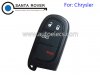 Chrysler Jeep Dodge Smart Remote Key Shell 3+1 buttons
