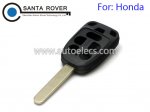 Honda Odyssey Straight Remote Key Case 6 Button