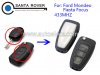 Modified Ford Mondeo Fiesta Focus Flip Remote Key 3 Button 433Mhz White FO21 Blade
