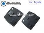 Toyota 3 Button Remote Key Rubber Pad