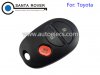 Toyota Sienna Tacoma Remote Car Key Shell 2+1 Button