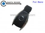 Mercedes Benz E C R CL GL SL CLK Sliver Smart Key Case 3 Button no holder