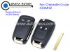 Chevrolet Cruze 2 Button Flip Remote Key 433Mhz Original Board