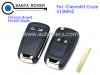 Chevrolet Cruze 2 Button Flip Remote Key 315Mhz Chinese Board