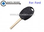 Ford Mondeo Fiesta Focus Remote Key Shell 3 Button HU101 Blade