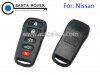 Nissan QUEST Remote Key Shell Cover 4+1 Button
