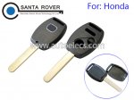 Honda Accord Civic CRV Pilot Fit Remote Key Shell 2+1 Button No Chip Slot