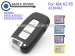 KIA K2 K5 Smart Card 3 Button 433MHz