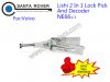 NE66 V.3 Lishi 2 in 1 Lock Pick and Decoder For Volvo