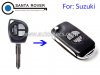 Modified Suzuki Swift SX4 Flip Folding Remote Key Case Shell 2 Button