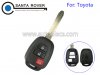 2014 Toyota Rav4 Remote Key Fob Case 2+1 Button