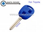 Toyota Corolla Camry Prado RAV4 Remote Key Case Shell Dark Blue 2 Button Toy43 Blade