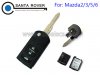 MAZDA M2 M3 M5 M6 RX8 MX5 Flip Remote Case Fob Replacemen?t 3 Button