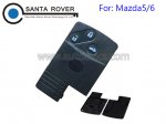 Mazda M5 M6 CX-7 CX-9 RX-8 Smart Remote Key Case 3 Button