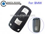 BMW 1 3 5 6 7 Smart Remote Key Case 3 Button No Battery Cover