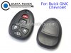 Buick GMC Chevrolet Remote Key Case Cover 5 Button