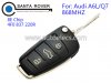 Original Audi A6L Q7 Flip Remote Key 220R 8E Chip 868Mhz