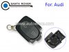 Audi Remote Key Head Shell Case 2 Button (2032 Battery)
