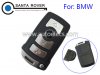 BMW CAS1 7 Series E65 E66 Smart Remote Key Shell 4 Button With Battery Cover