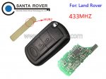 Land Rover Discovery 3 Range Rover Sport Folding remote key 433mhz HU92