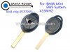 BMW MINI EWS Remote Key 433Mhz 3 Buttons ID44 Chip