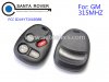 GM 3+1 Button Remote Control MYT3X6898B 315Mhz