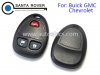 Buick GMC Chevrolet Remote Key Case Cover 2+1 Button