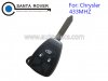 Chrysler Dodge Jeep Remote Key 3 Button