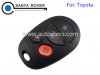 Toyota Sienna Tacoma Remote Car Key Shell 3+1 Button