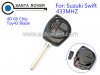 Suzuki Swift Remote Key 2 Button Toy43 Blade 4D 66 Chip 433Mhz