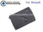 Renault Koleos Clio Megane Remote Card Case 4 Button