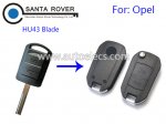 Opel Holden Barina Corsa Agila Meriva Combo Folding Key Shell 2 BTN HU43 Blade