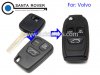 Volvo S40 V40 S60 S80 XC70 Modified Floding Remote Key Shell Case 3 Button
