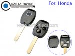 Honda Accord Civic CRV Pilot Fit Remote Key Shell 3 Button No Chip Slot