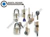 6Pcs Transparent Practice Padlocks Kit Locksmith Practice Training Skill Set