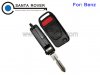 Mercedes Benz Flip Remote Case 3+1 Button HU39