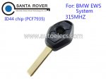 BMW EWS Remote Key 315Mhz 3 Buttons HU92 Blade