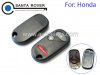 Honda CRV S2000 Insight Prelude Remote Key Case Fit 2+1 Button