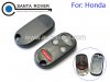 Honda CRV S2000 Insight Prelude Remote Key Case Fit 3+1 Button