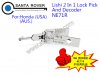 NE71R Lishi 2 in 1 Lock Pick and Decoder For Honda(USA) (AUS)